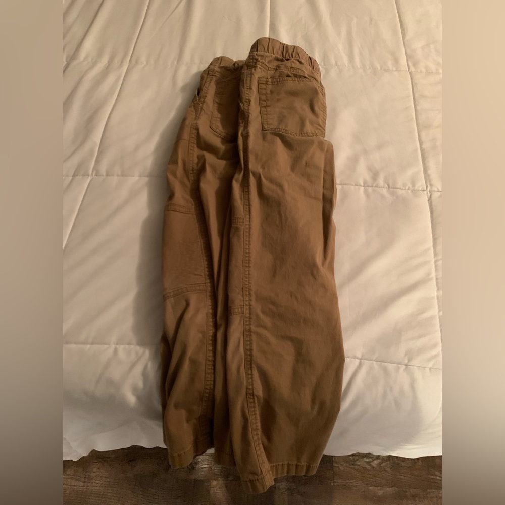 Set of two school uniform pants. Cat & Jack. Size 10. Dark brown.